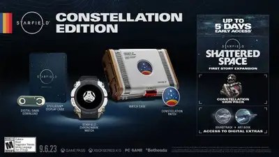 Starfield - Constellation Edition for Xbox Series X/S and PC. This Collector Edition come with the b...