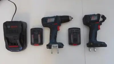 Bosch 18V 2pc Combo Kit with Impact Driver & Drill, View more