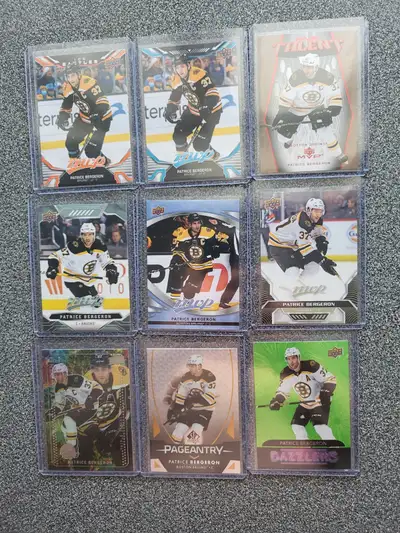 Boston Bruins Patrice Bergeron 34 Carte Hockey Card, View more