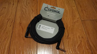 Cordial 20' ( 6 m) cable 1/4 (6.35 mm) - 29 $