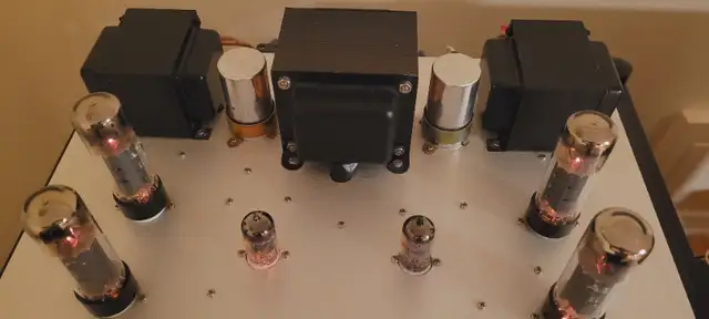 EL34 AEG Tube Push-pull Stereo  Power Amplifier Dynaco  ST-70 in Stereo Systems & Home Theatre in Markham / York Region - Image 4