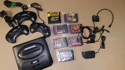 Sega Genesis Retro Gaming Bundle – Plug & Play!, View more
