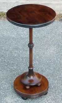 Vintage Trumpet-base Side Table NEW PRICE