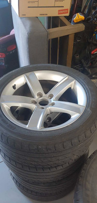 17 inch AUDI rims with tires. 245/45/17