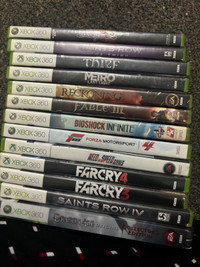Selling 29 Xbox 360 games wholesale price  take all one time