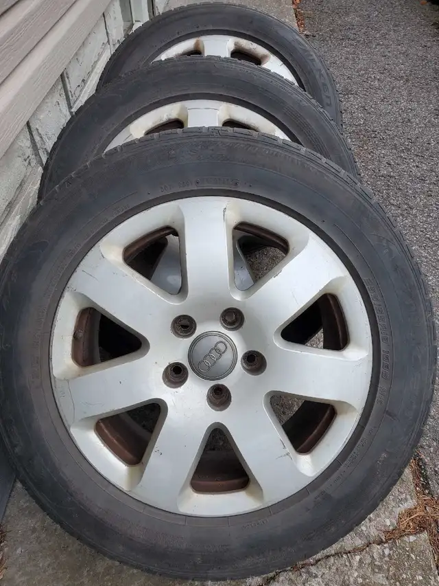 Audi 18 inch alloy rims in Tires & Rims in Barrie - Image 2