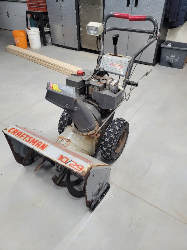 10 hp 29" cut Snowblower Snowblowers St. Catharines Kijiji