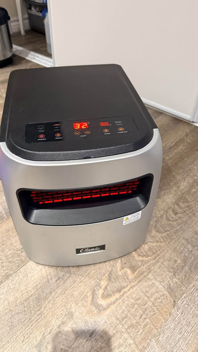 Model: Classic YD-907S Infrared Heater & Air Purifier Key Features: 1500W heating, digital temp disp...