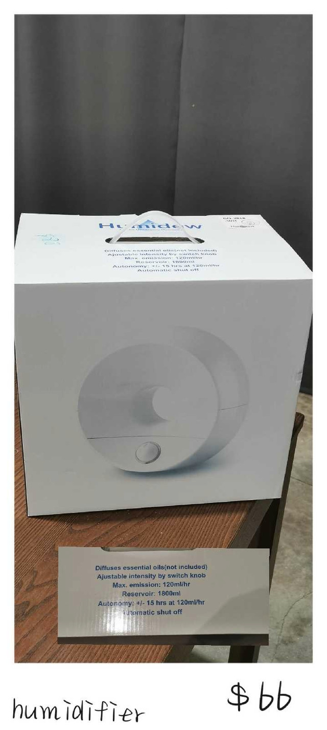humidifier in General Electronics in Burnaby/New Westminster