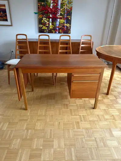 MCM TEAK DESK , View more