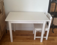 Ikea children’s table and chair 