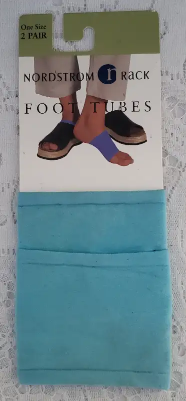 "NORDSTROM" FOOT TUBES ARE GREAT TO WEAR WITH OPEN-TOE SANDALS, View more