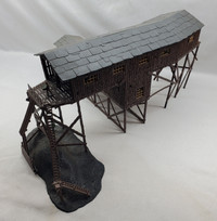 HO scale "Jack Work" White Rapids Nanaimo B.C. mining structure.