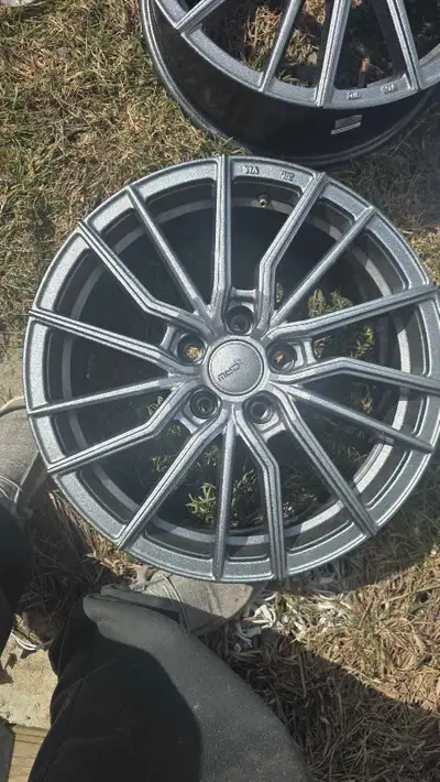 Brand new, tires mounted but never used.