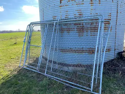 4 panel dog kennel with gate , View more