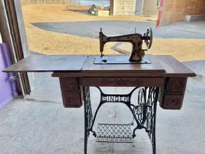 Antique Singer Sewing Machine, View more
