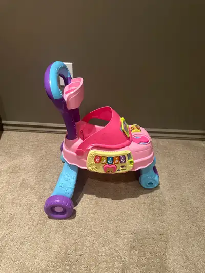 3-in-1 Musical Baby Walker & Ride-On, View more