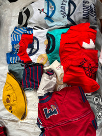 Lot of baby boy clothes. 6-9 month & 12 month.