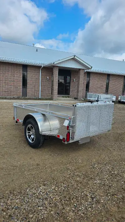Small compact utility trailers for sale. Price is plus taxes. Spare tire and Tool box are extra. Bi-...