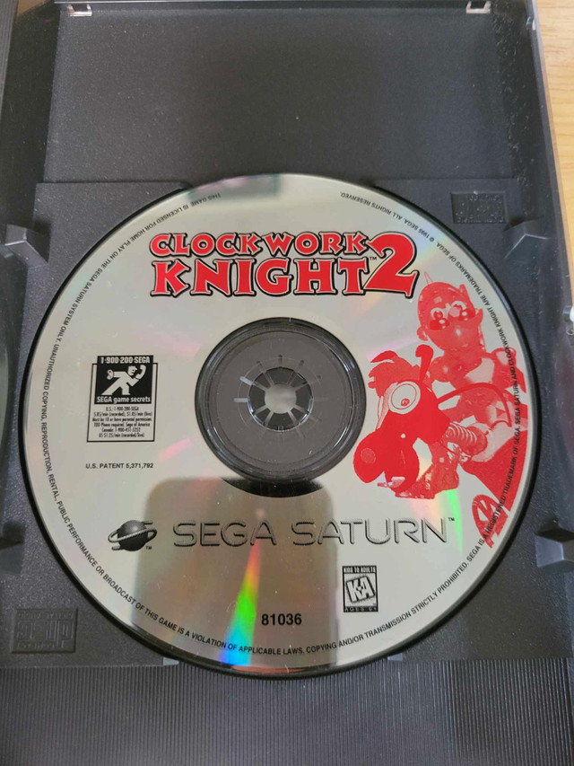 Clockwork Knight 2 For Sega Saturn 1995 *CIB* in Older Generation in Cornwall - Image 3