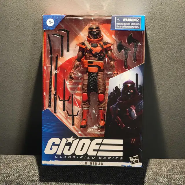 Red Ninja Gi Joe Classified 