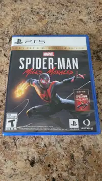 Spider-Man Miles Morales Playstation 5 Ultimate Launch Edition