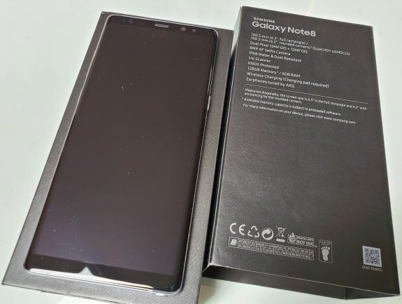 Samsung Note 8 with same brand case & protection for sale in Cell Phones in Burnaby/New Westminster - Image 3