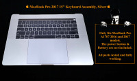 2017 MacBook Pro 15-inch Keyboard assemblies.