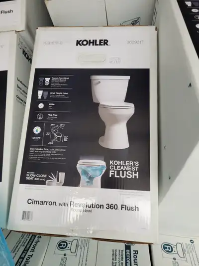 Kohler Cimarron 360 Flush Toilet, View more