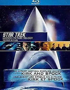 STAR TREK TRILOGY DE FILMS BLU RAY DISC ÉTAT NEUF TAXE INCLUSE, View more
