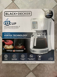 Black + Decker 12 cup Programmable Coffee Maker