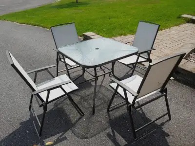 Outdoor Dining Table and Chairs, View more