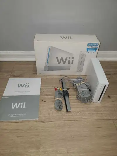 Original Wii system with all cables! take it all cor $60, View more