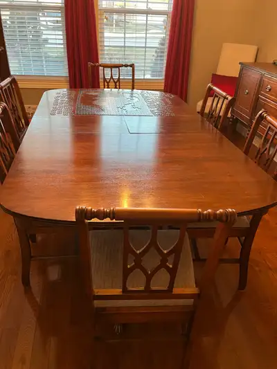 Antique dining room set, View more