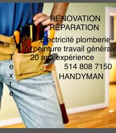 HANDYMAN  homme à tout faire, View more