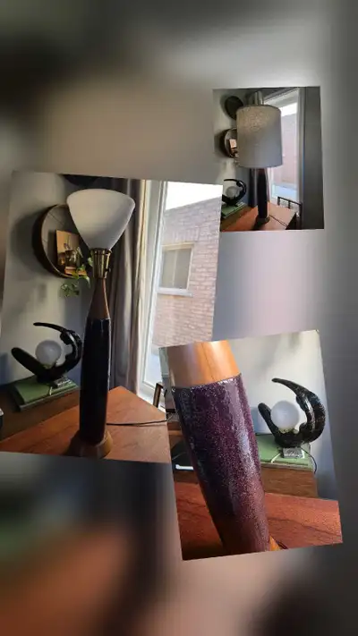 MCM Vintage Tall lamp, View more