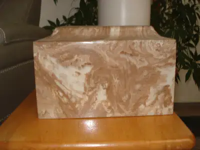 I have an URN that it think is marble No it has not been used. Bought it for someone and they did no...