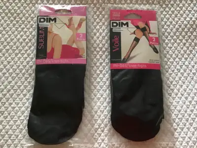 DIM bas genoux neufs (ensemble de 2 /paquet )7$ chaque, View more
