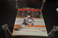 Wayne greztky Edmonton oilers hockey club poster vintage