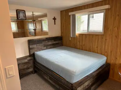 Large furnished private room for rent