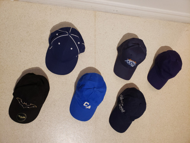 6 Baseball Caps New & Ultra Clean Vintage Original's Collectors in Other in Grand Bend