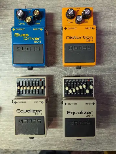 Modded Boss pedals, View more
