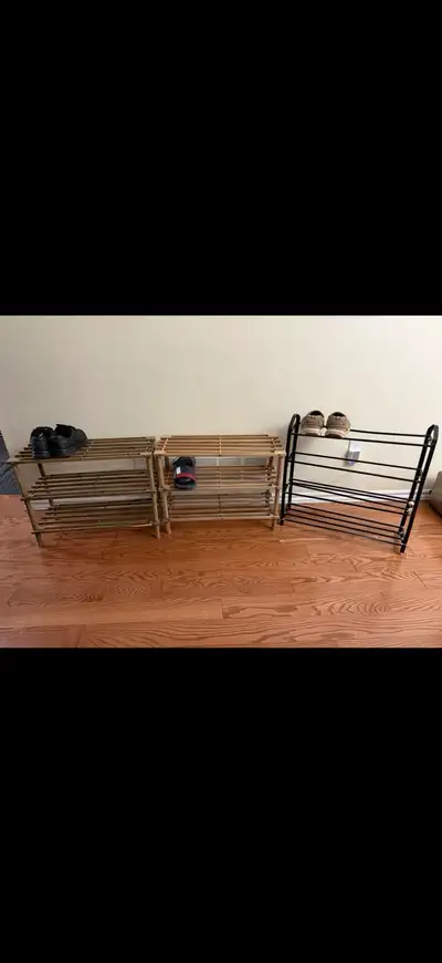 3 Pieces - 3 Shoe Racks Set, View more