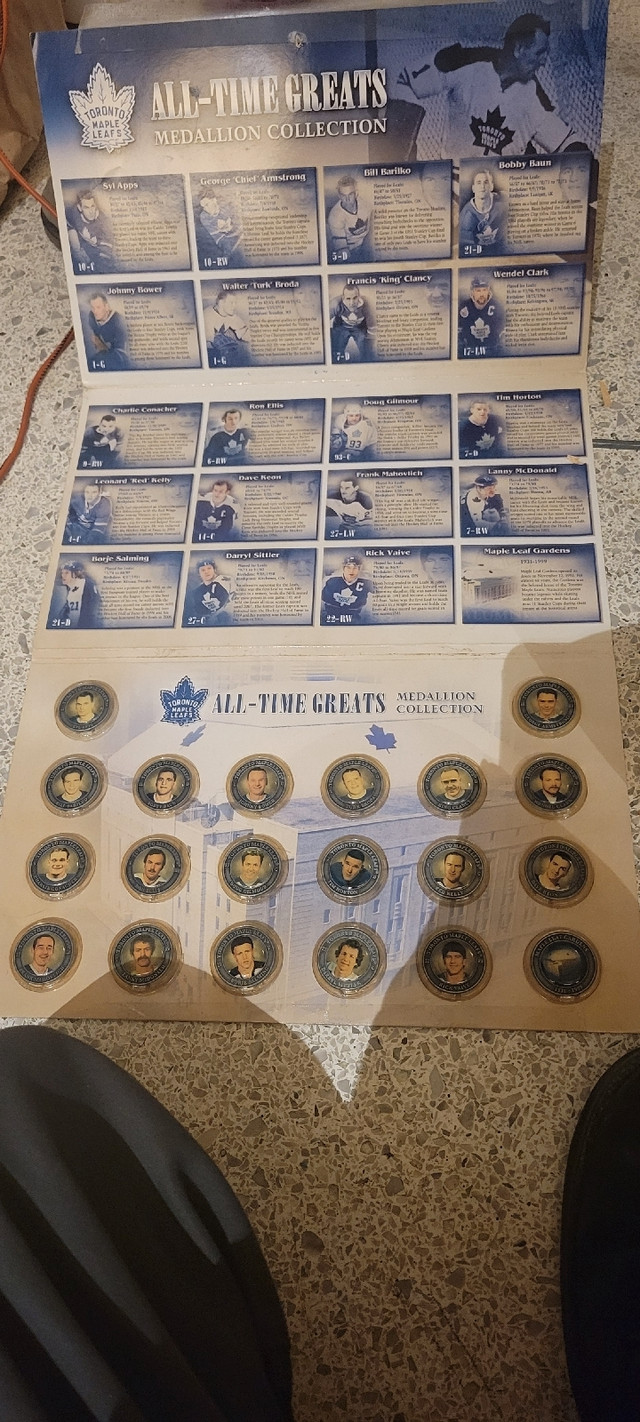 Toronto Maple Leafs Medallions  in Arts & Collectibles in Chatham-Kent - Image 2