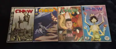 Chew Comic Books Issues 1, 17, 18, 27, View more