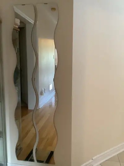 wave mirror (1 set - 2 pcs), View more