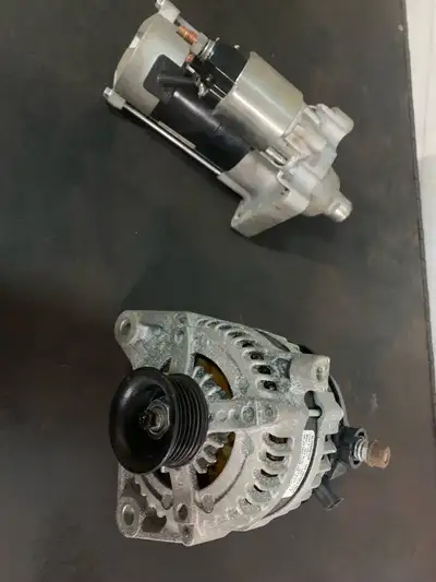 I have a pair of like new 140 amp Alternator and starter motor replaced just a couple weeks before t...
