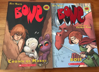 Two BONE comic books - #9 and Rose