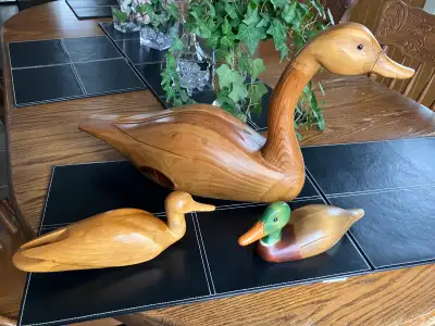 Decorative Solid Wood Decoys, View more
