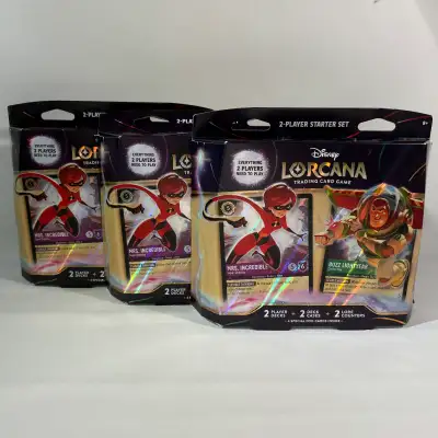 DISNEY LORCANA: WILDS UNKNOWN 2-PLAYER STARTER SET, View more
